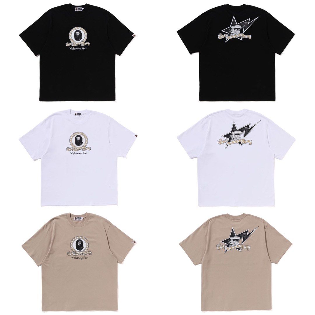 BAPE GRAPHIC RELAXED FIT TEE