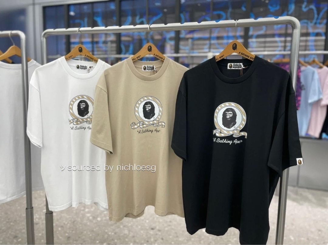 BAPE GRAPHIC RELAXED FIT TEE, Men's Fashion, Tops & Sets, Tshirts