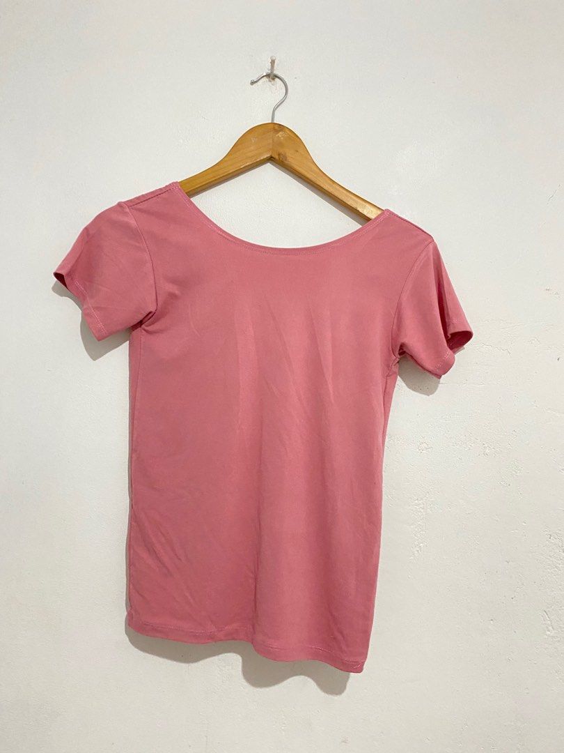barbie pink basic top (Category: Others Tops) located in Pasig City. Submitted by wintermelonn (Listing ID 1247936337, Image 1). Description: .