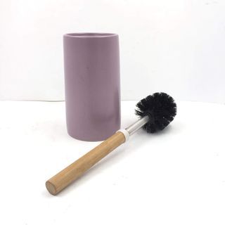 Bathroom Vase Brush Accessories Minimalist
