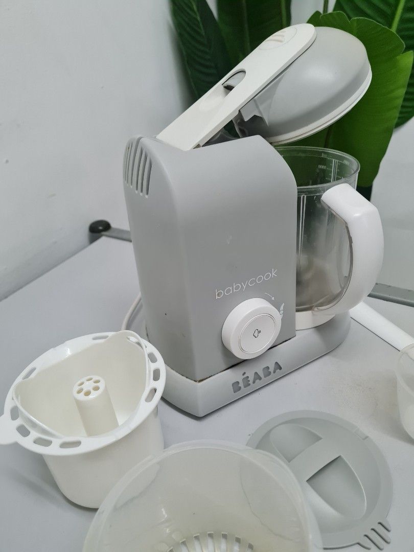BEABA BabyCook Solo Baby Food Maker Processor Blender Steamer - No  Basket/Lid.
