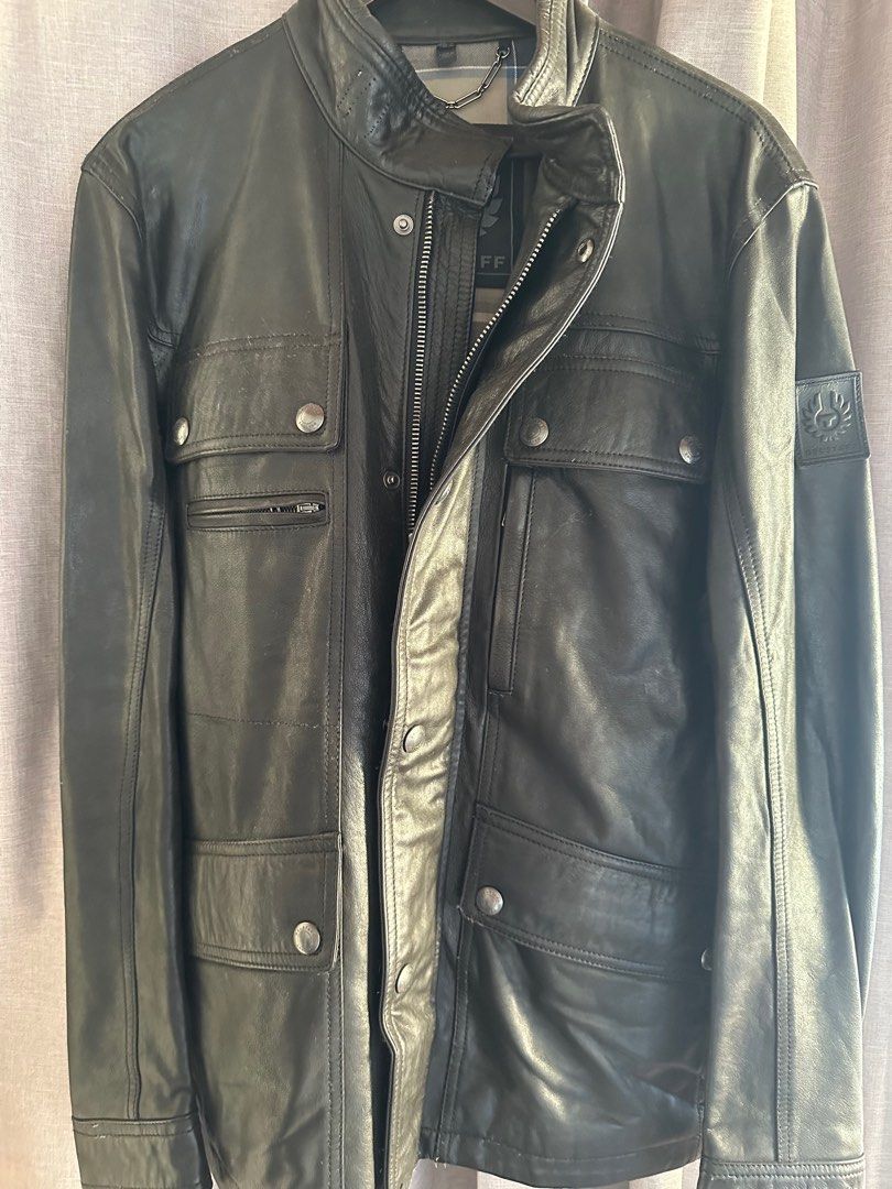 Mens belstaff leather jackets new arrivals