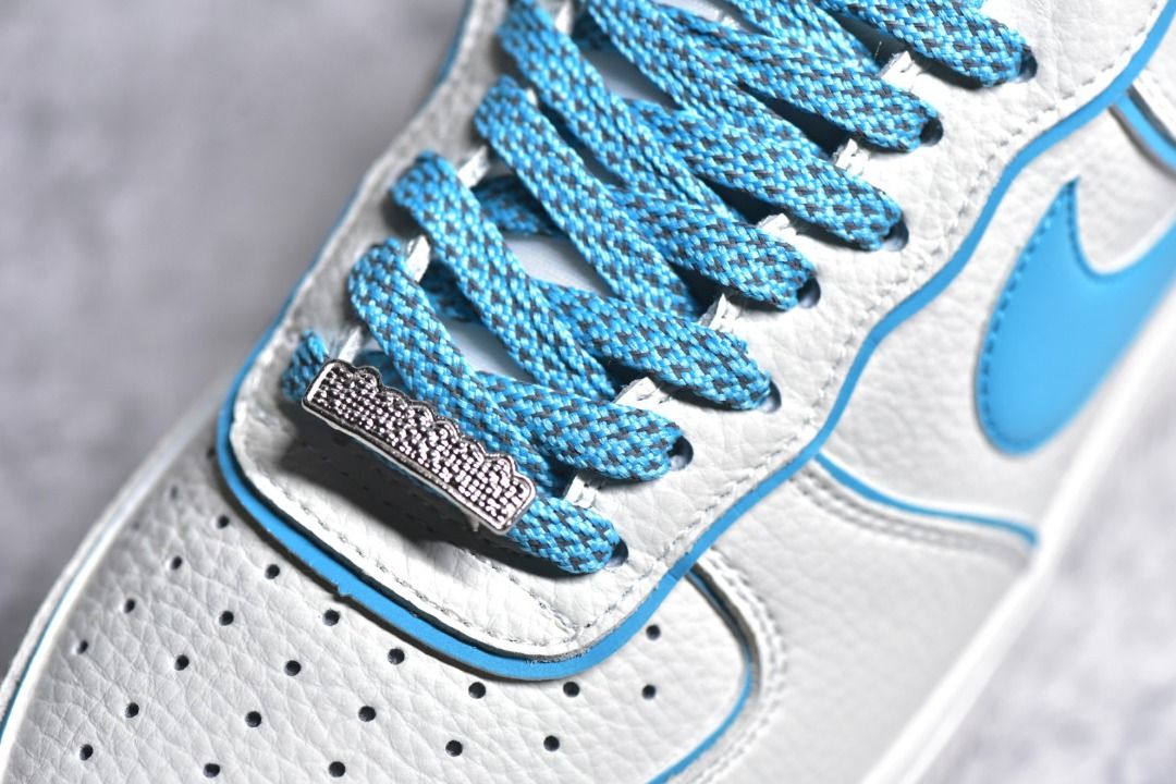 Air force 1 blue clearance red white