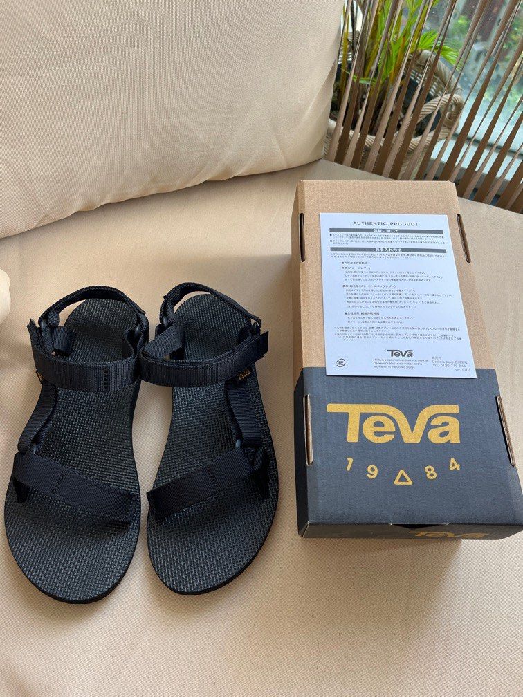 Black Teva Sandels Original