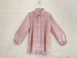 Blouse Plisket Jumbo