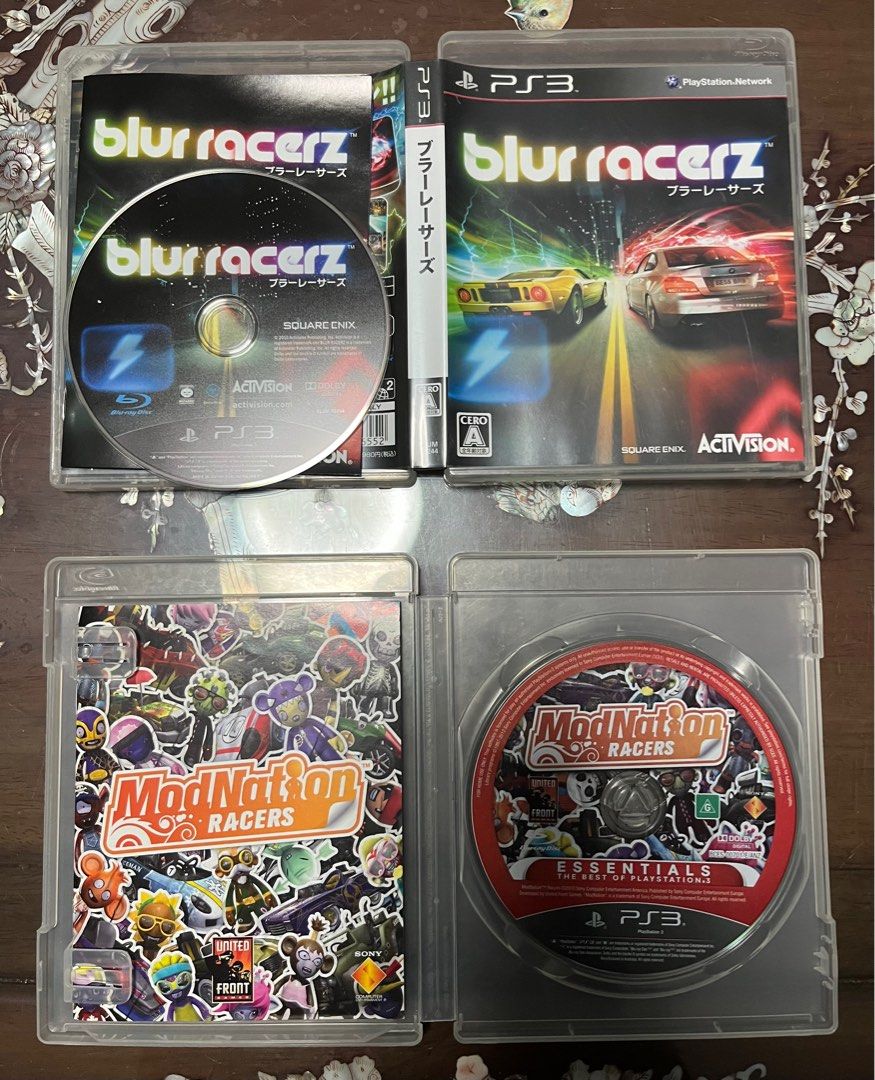 BLUR RACERZ / MOD NATION RACERS PS3 RACING GAMES