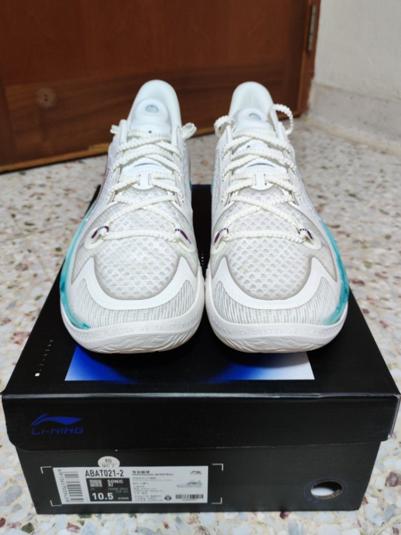 BN US10.5 Li-Ning Sonic 11 v1 White, Men Li-ning Sonic11 US10