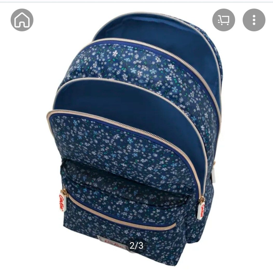 Cath kidston shop navy backpack