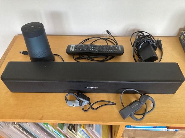 Bose soundbar solo 5 soundlink revolve extra JBL sony walkman