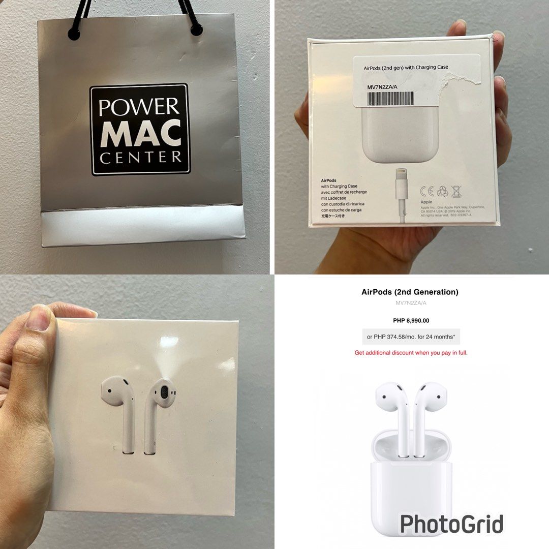 Airpods 2nd gen Lv bundle, Mobile Phones & Gadgets, Mobile & Gadget  Accessories, Cases & Sleeves on Carousell