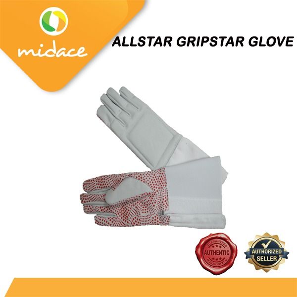 Brand New!!! ALLSTAR GRIPSTAR FENCING GLOVE for Epee, Foil Size 7 and 7 ...