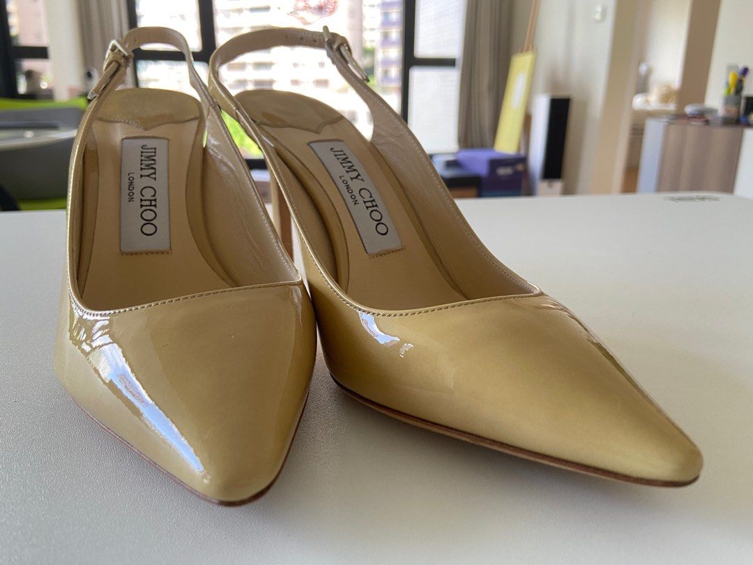BRAND NEW Jimmy Choo Erin Nude 35 1 2 85mm