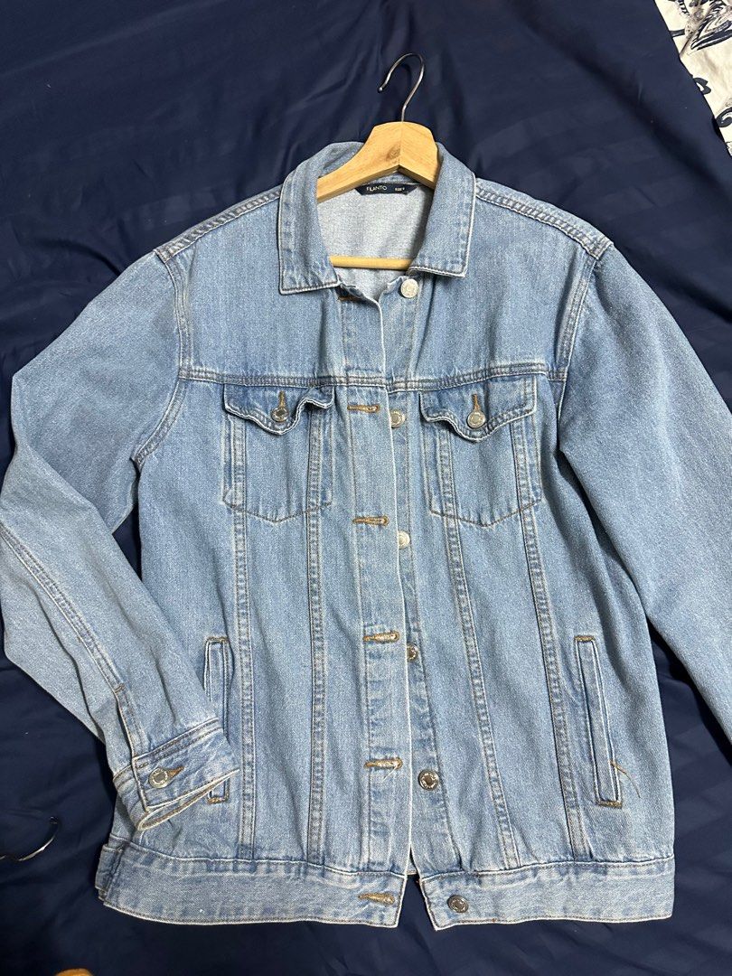 Denim jacket sales outlet