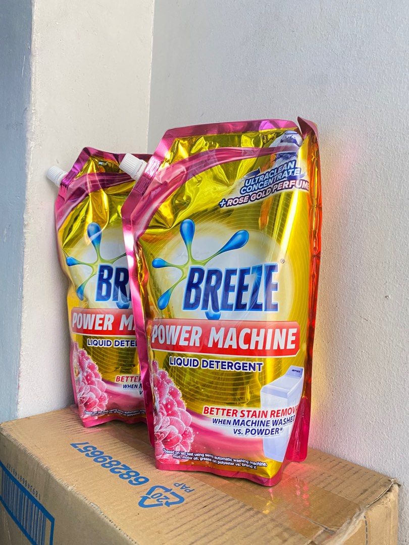 Breeze liquid detergent rose gold 2.4 L on Carousell