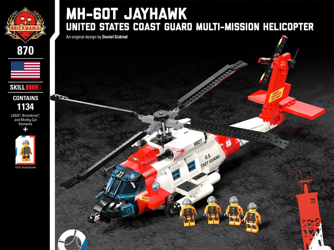Brickmania helicopter store