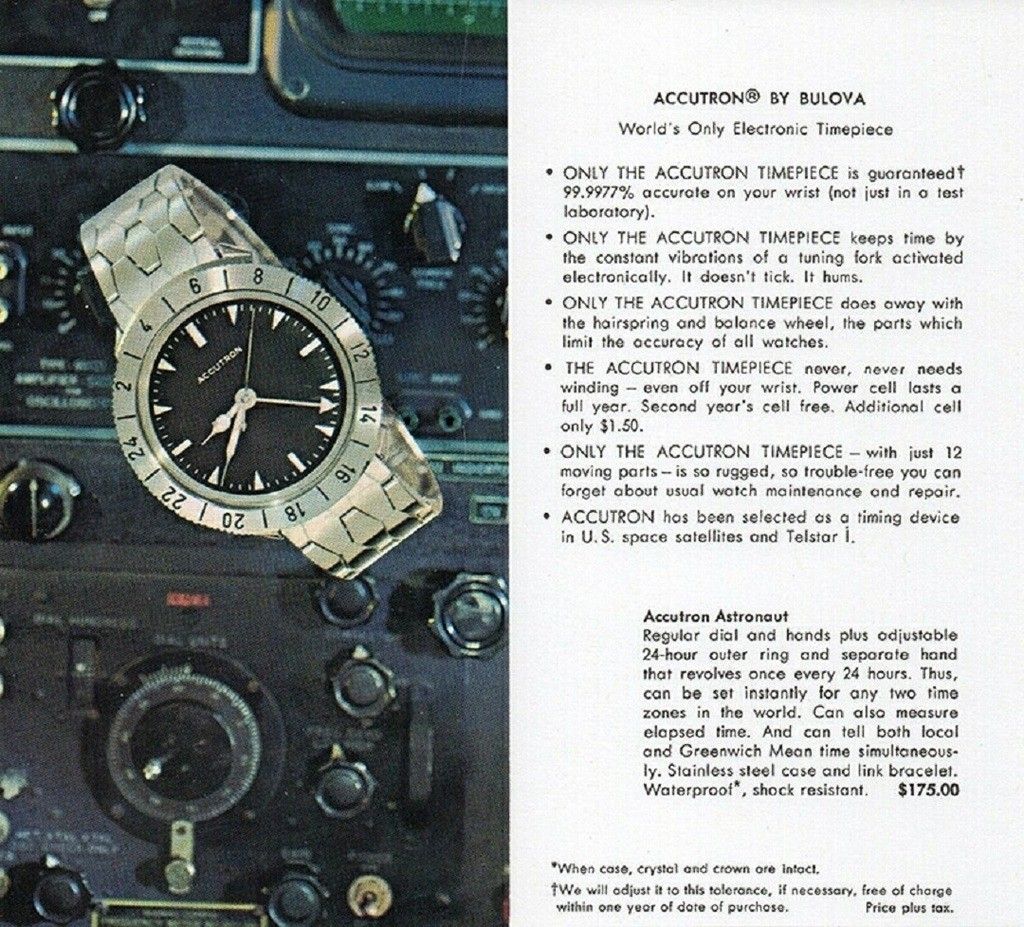 Bulova hot sale astronaut reissue