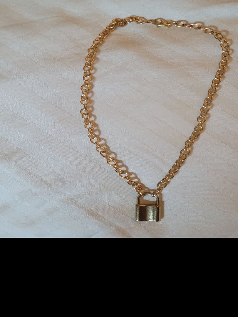 Butterfly and Lock Gold Necklaces Women s Fashion Jewelry