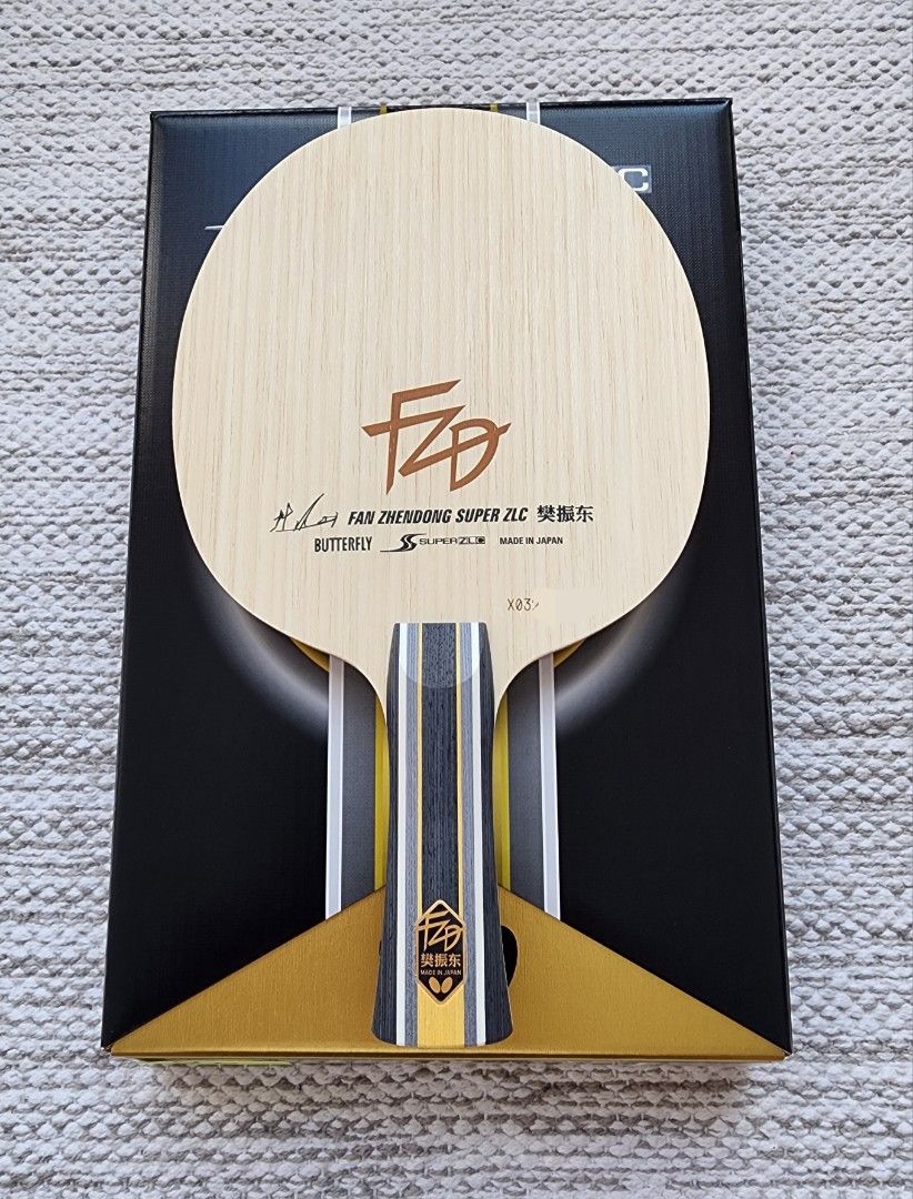 Butterfly Fan Zhendong Super ZLC FL [JAPAN VERSION], Sports Equipment