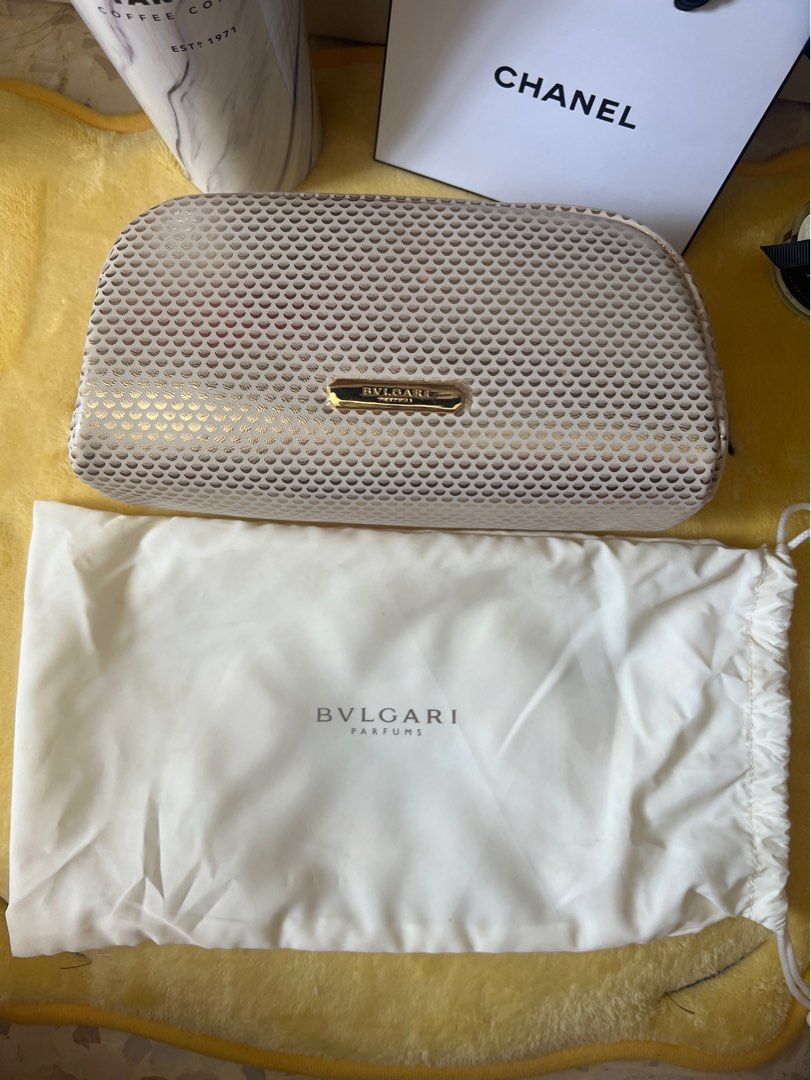 Bvlgari Pouch, Women's Fashion, Bags & Wallets, Purses & Pouches on ...
