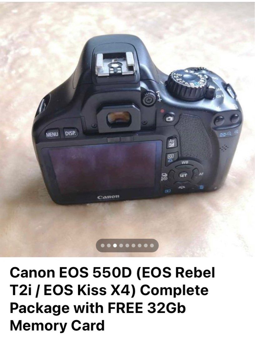 dslr camera 550d