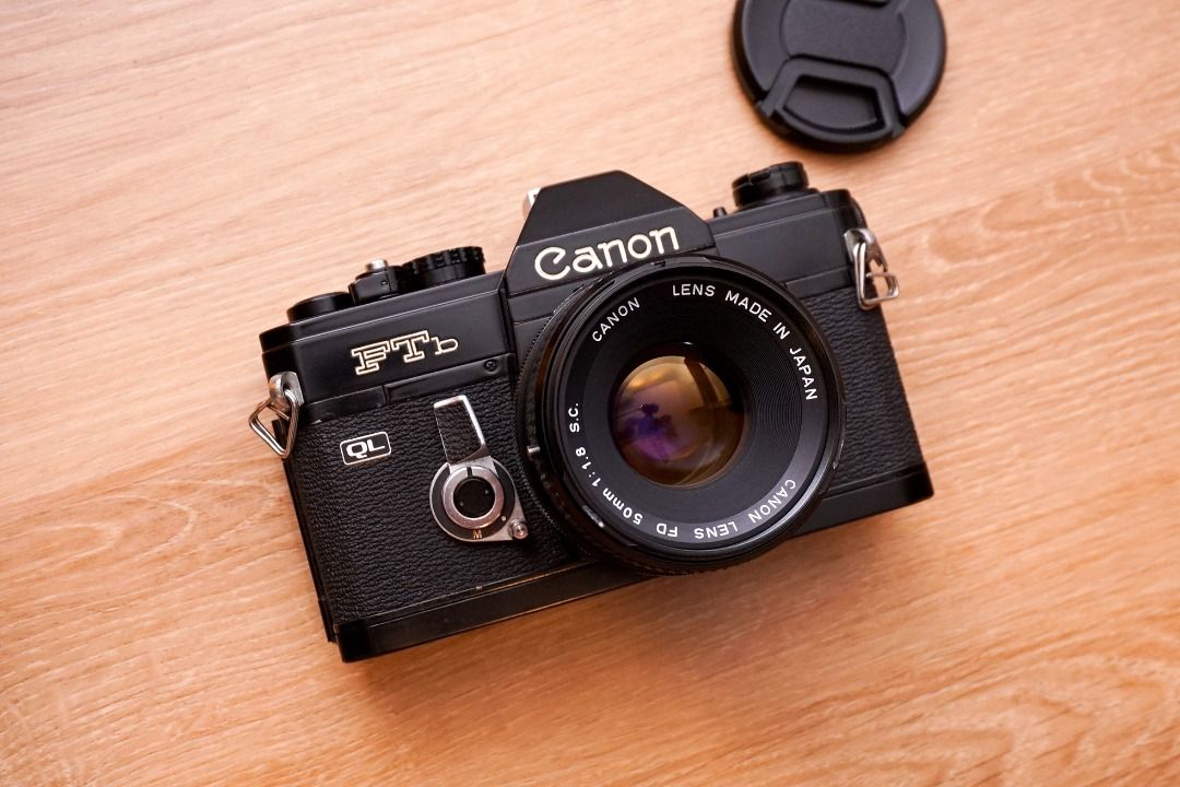 フイルムカメラCanon FTb-N ブラック \u0026 FD 50mm F1.8 S.C. #14