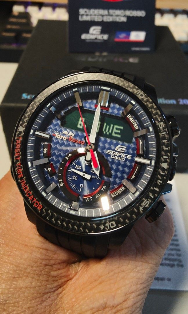 Casio edifice solar toro new arrivals rosso
