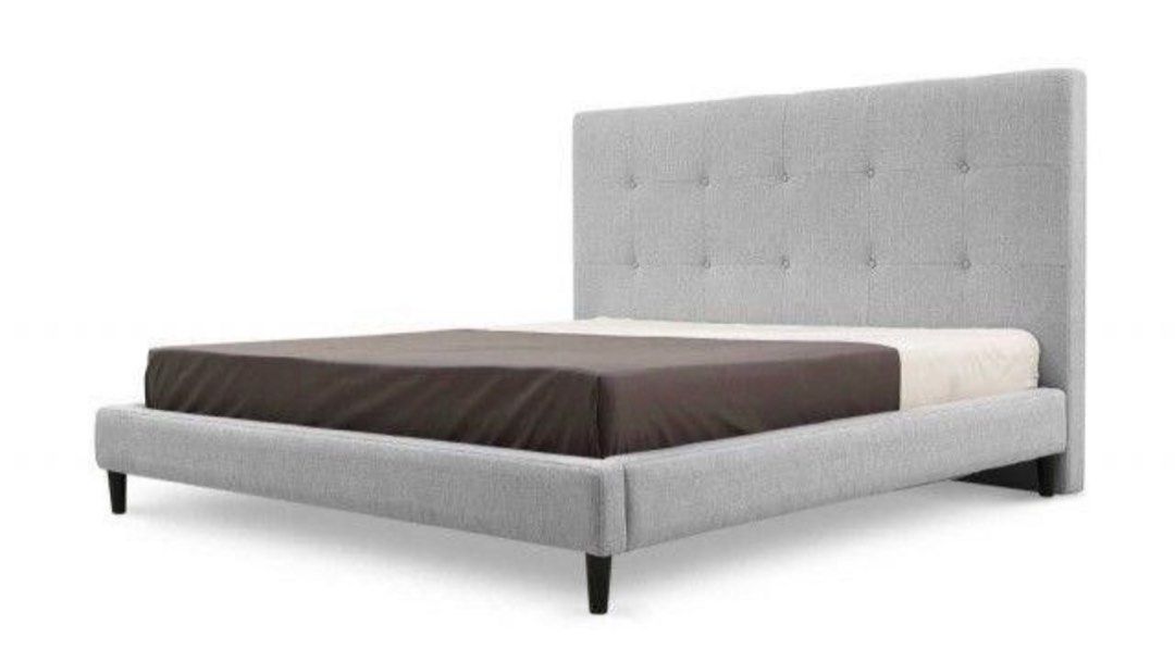 Castlery king size bed frame, Furniture & Home Living, Furniture, Bed
