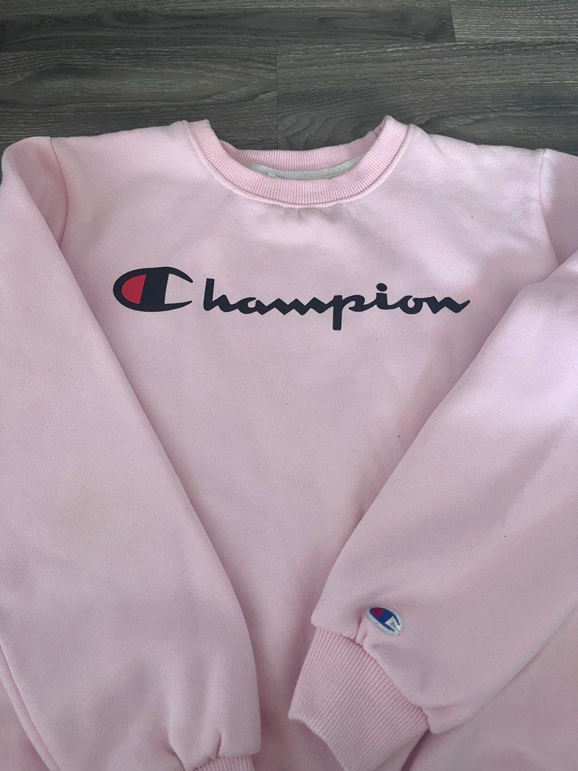 Champion baby on sale pink jumper
