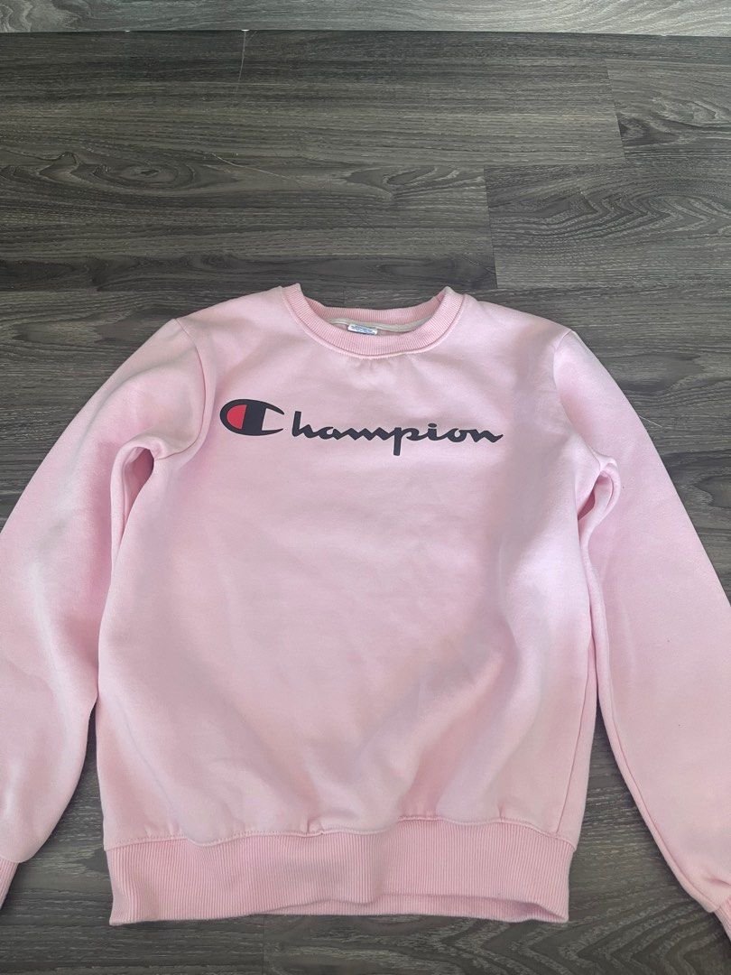 Champion baby pink top jumper