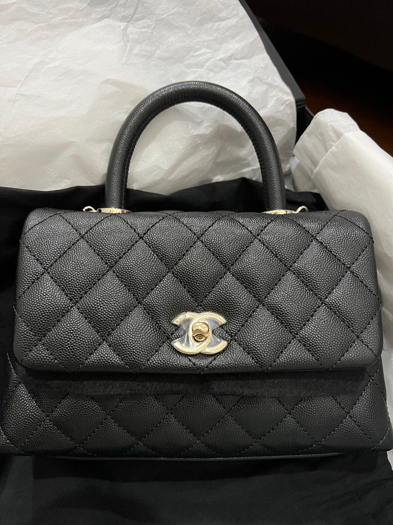 Real Luxe - Chanel Coco Handle Small Size. This bag is very hard to get. PM  for details.