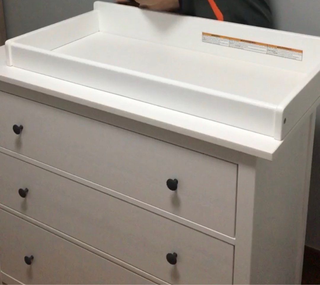 Hemnes baby best sale changing table