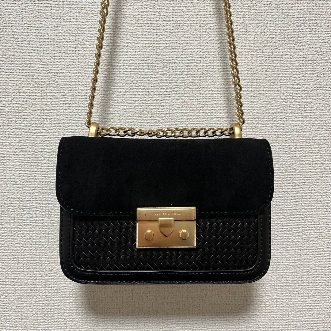 Woven boxy 2025 chain strap bag
