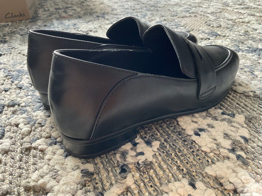 Clarks pure iris black on sale