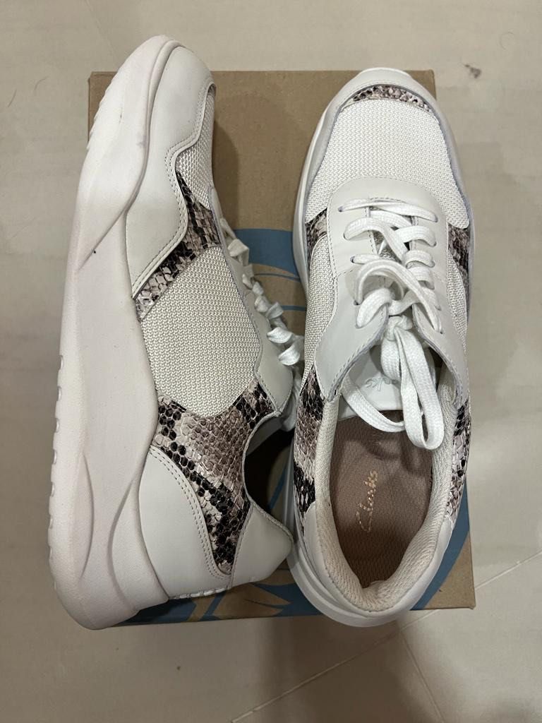Clarks top sneakers ladies