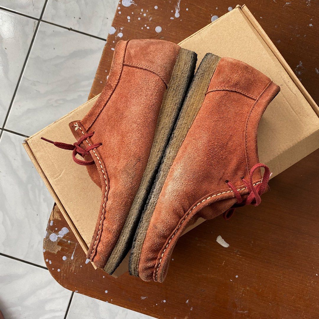 Peach wallabees hotsell