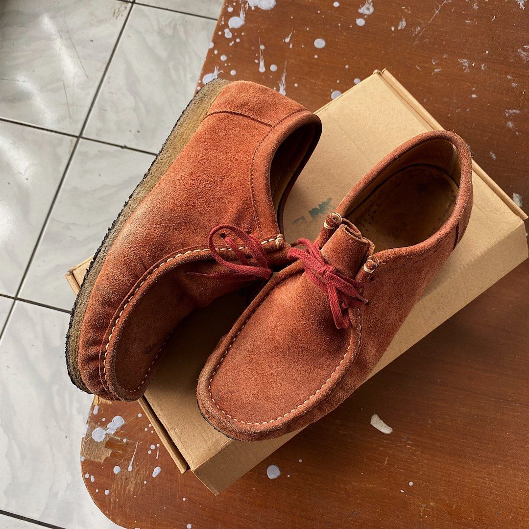 Peach wallabees clearance