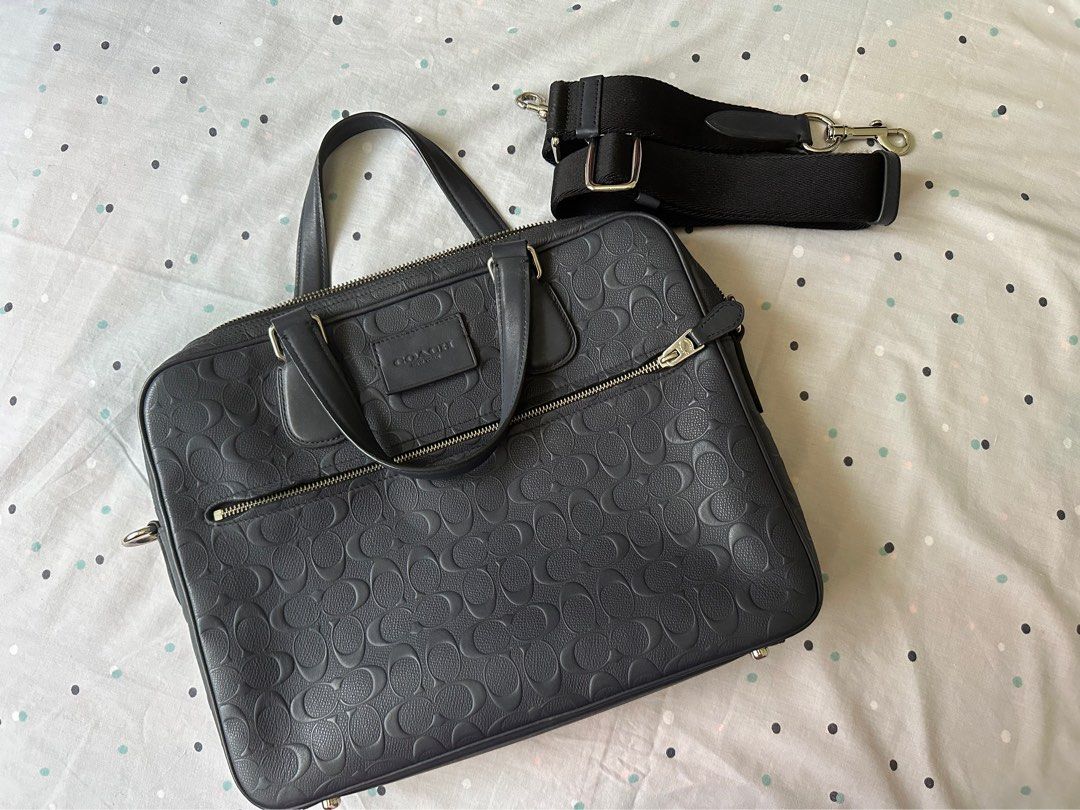 Hudson 5 bag in signature leather on sale
