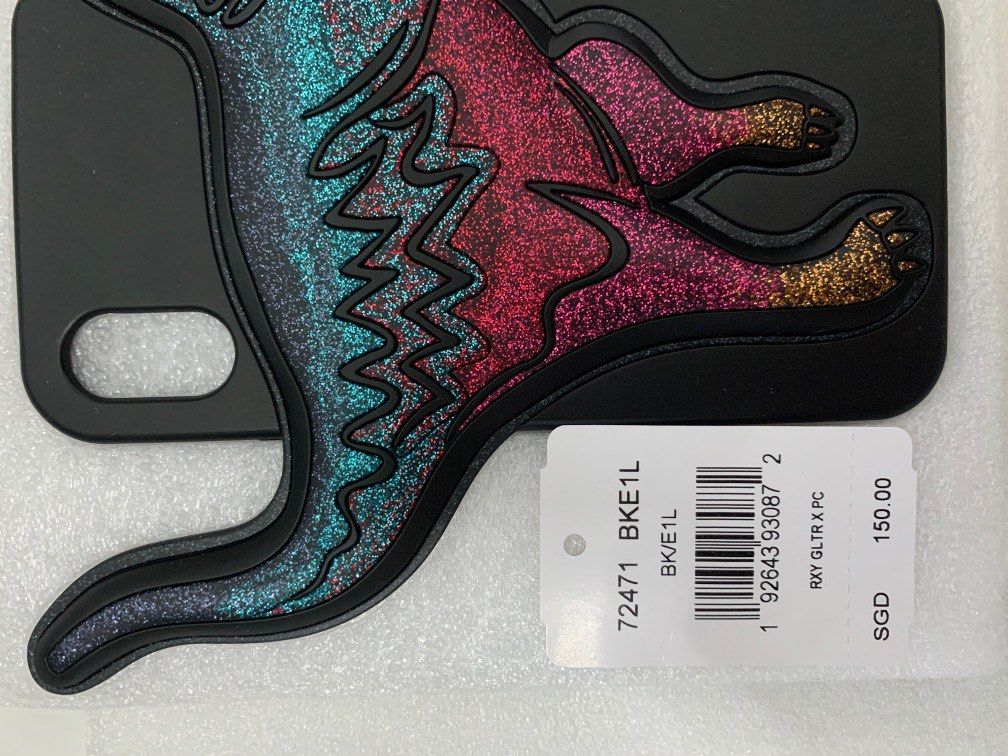 Coach Dinosaur iPhone X phone case, Mobile Phones Gadgets