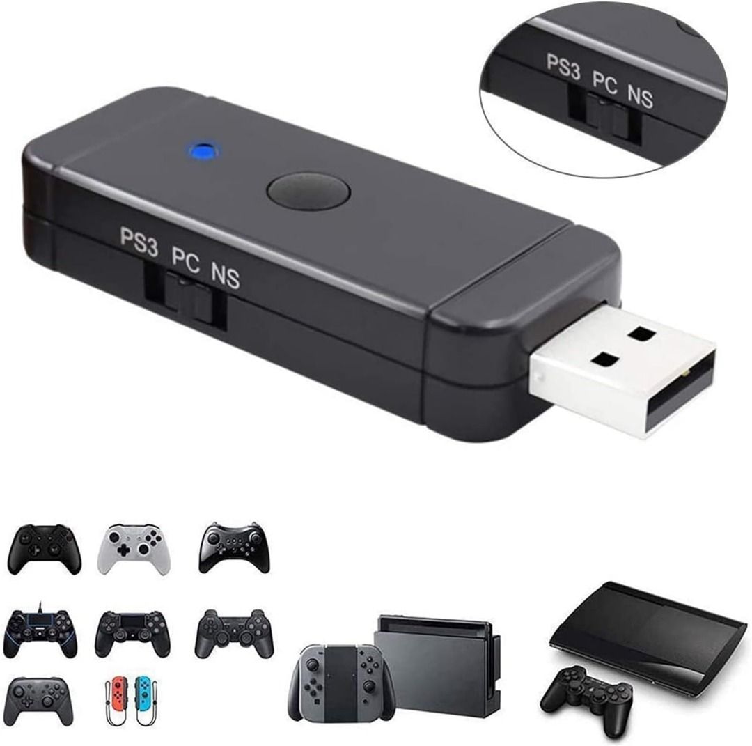 Wii u pro hot sale controller switch adapter