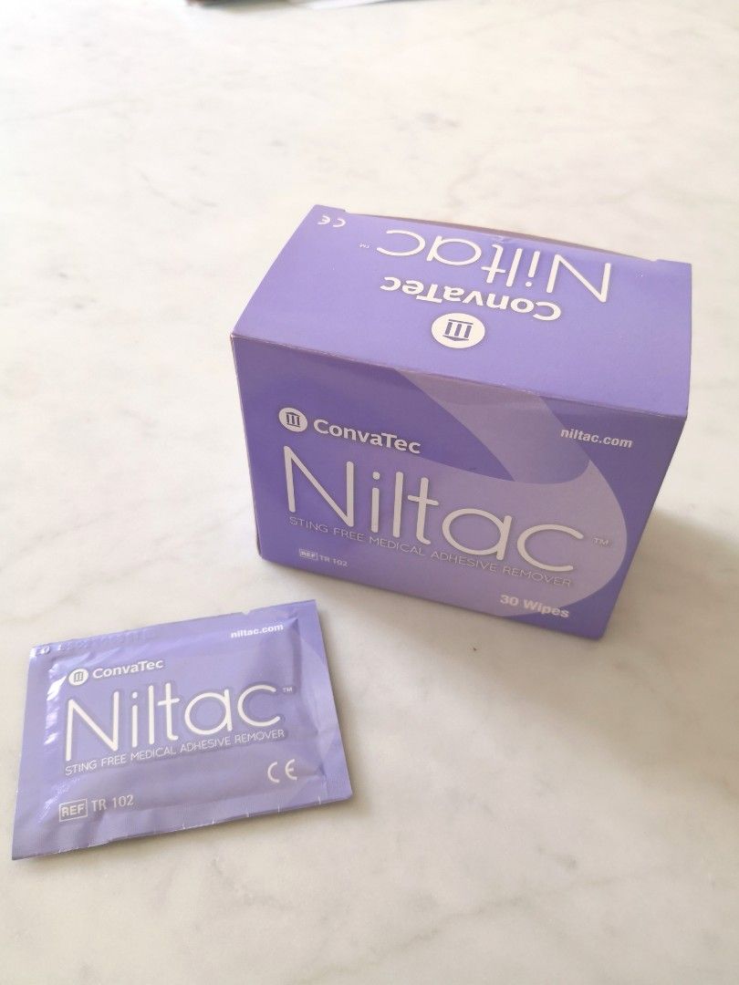 Convatec Niltac Sting-free Medical Adhesive Remover, Health & Nutrition ...