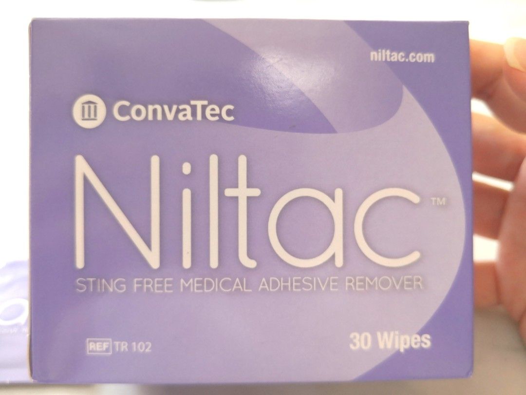 Convatec Niltac Sting-free Medical Adhesive Remover, Health & Nutrition ...
