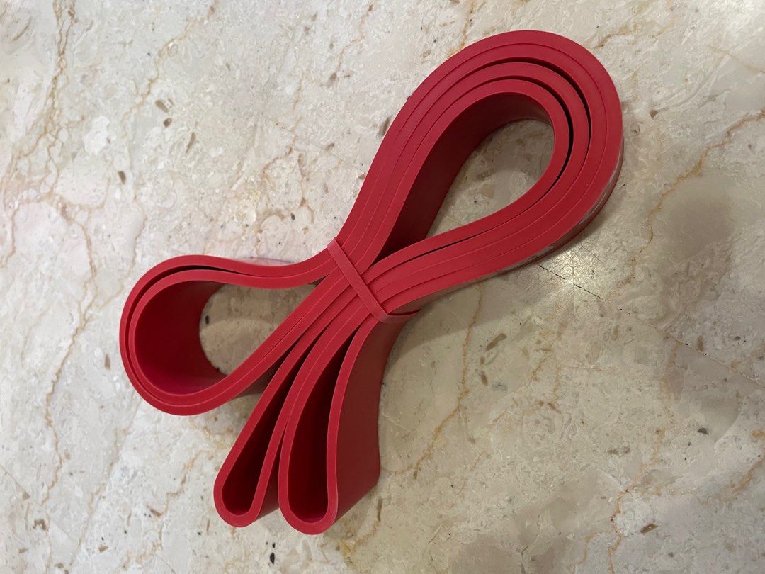 Corength Decathlon Red Thick 45kg Resistance Band