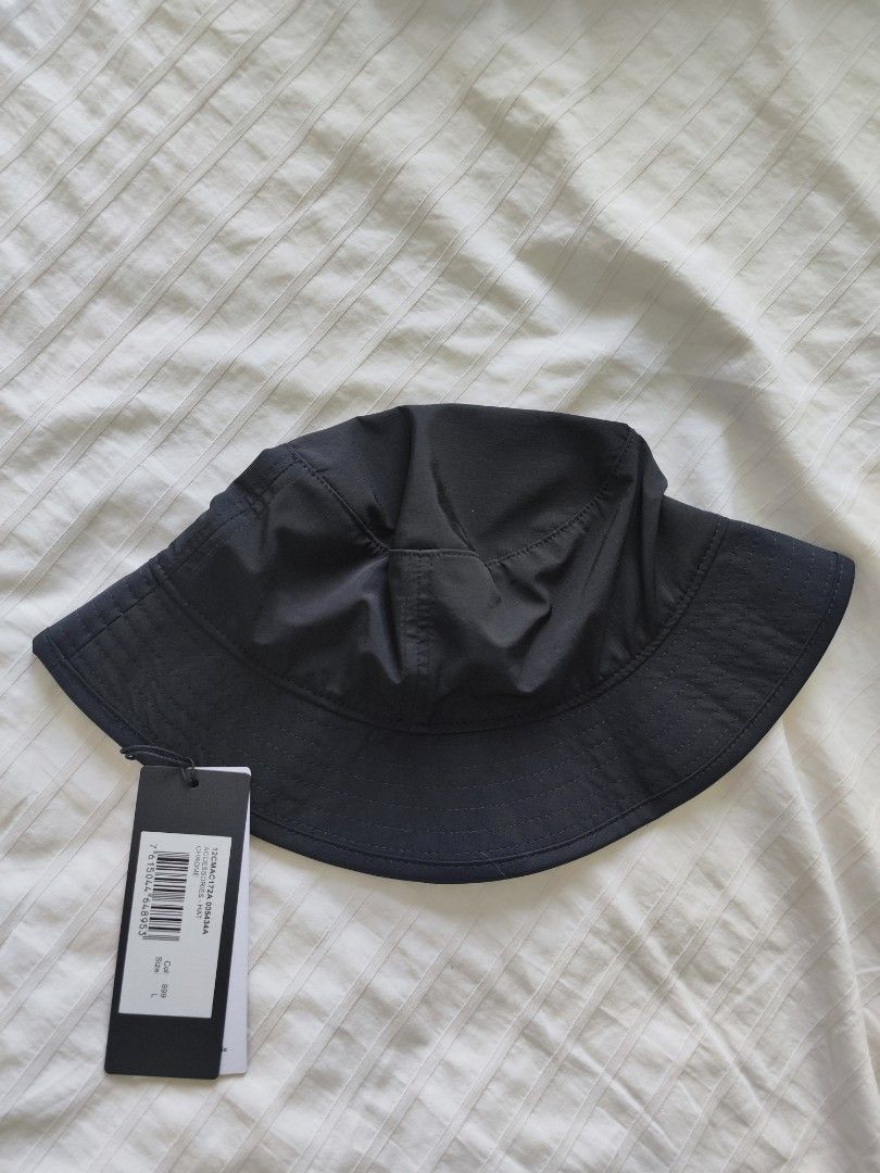 ovy ナイロン ハット ブラック Nylon Bucket Hat Cotton Nylon Water-Repellent Bucket Hat (black) | OVY