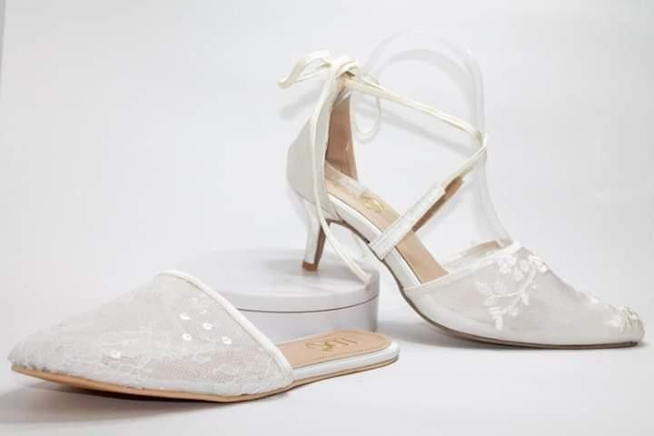 custom made bridal shoes