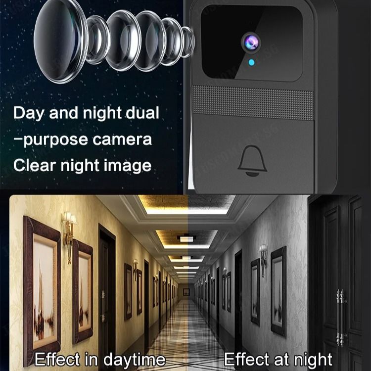 D9 Intelligent Visual Doorbell Universal Smart Door bell Remote Home