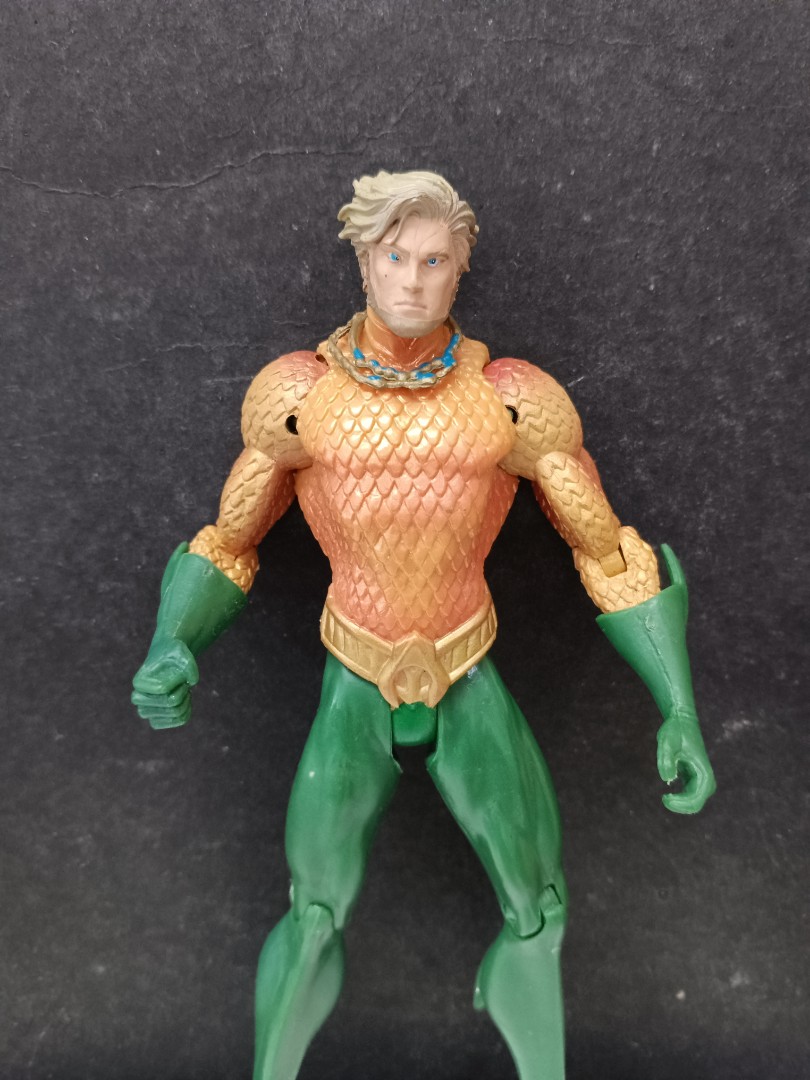 DC Direct New 52 Justice League 7” Action Figure - Aquaman, Loose as is,  Hobbies & Toys, Toys & Games on Carousell