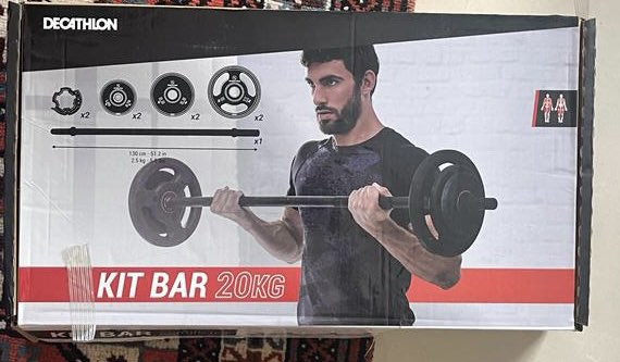 Decathlon olympic bar store