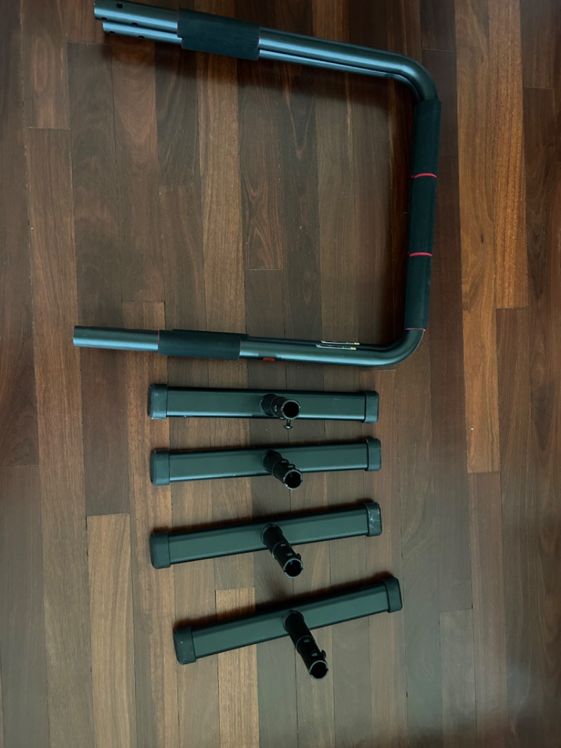 Decathlon Domyos 100 Dip Bar training, Sports Equipment, Exercise ...