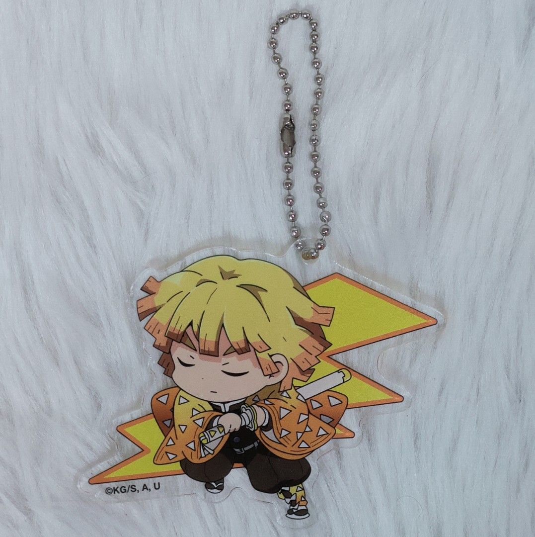 Demon Slayer - Zenitsu Acrylic Keychain (Category: Character Goods) located in Antipolo. Submitted by bhabiegraciefashionlab (Listing ID 1247989091, Image 2). Description: 80 Php + Sf 2 pcs avail on hand 💥Demon Slayer - Zenitsu Acrylic Keychain ✅ Like New ✅ Authentic from Japan ✅ Please refer to photo for size details #zenitsu #demonslayer #keychain #acrylickeychain.