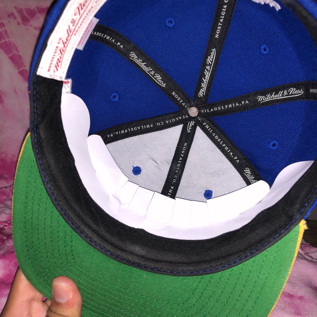 Just got this Mitchell & Ness Snapback can it be a fake? Info in